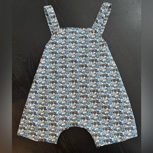 New! Olivier London Baby - Ned Romper Roaring Wheels